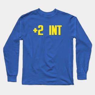 +2 Intelligence Long Sleeve T-Shirt